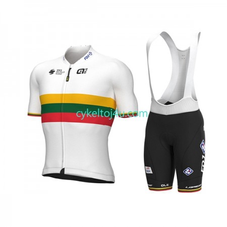 Groupama-FDJ Cykeltrøje + Bib Cykelshorts 2022 N002